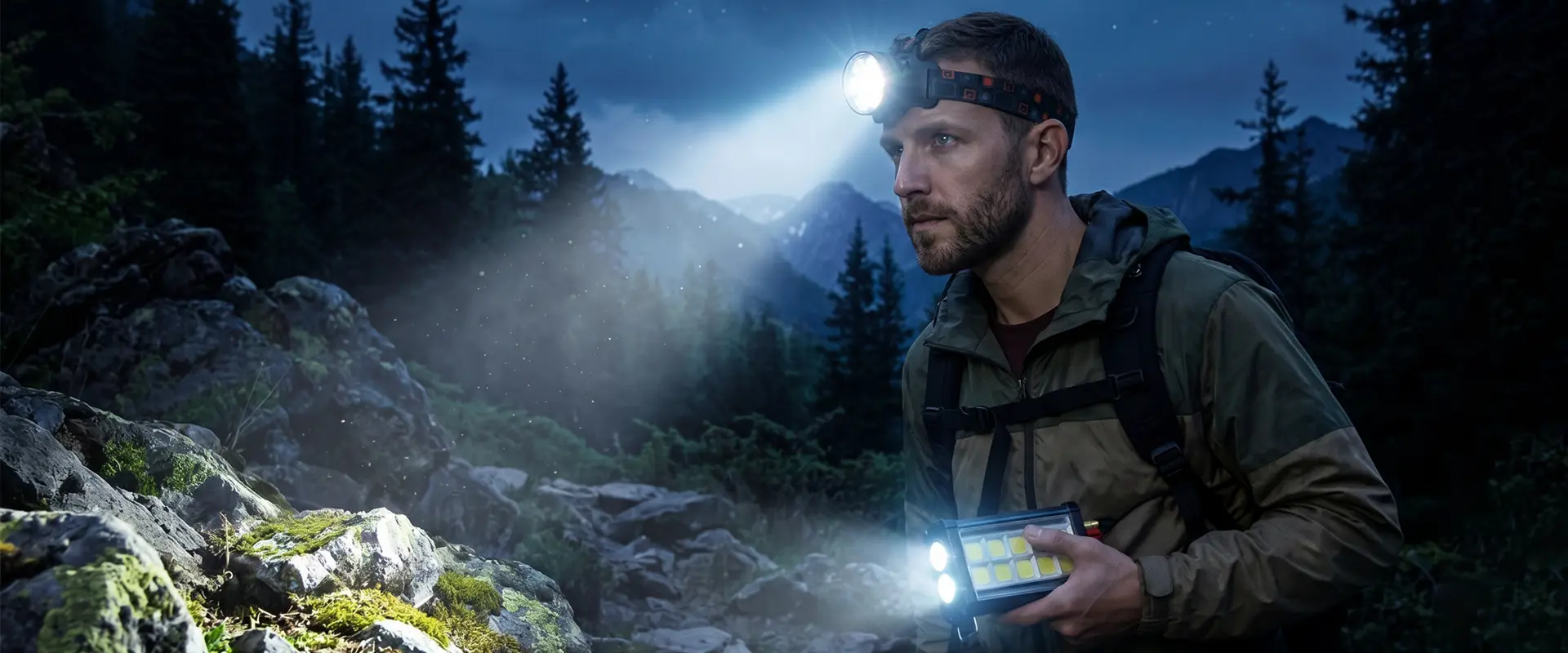 Forest Tiger Professional LED Headlamp - OEM factory direct