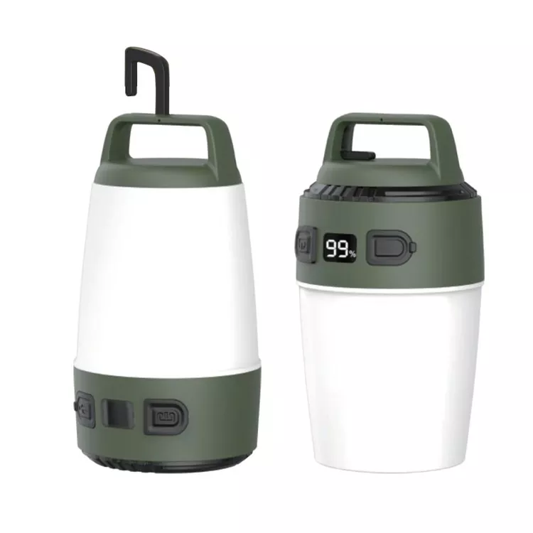 36W Red and White LED Camping Lantern Rechargeable