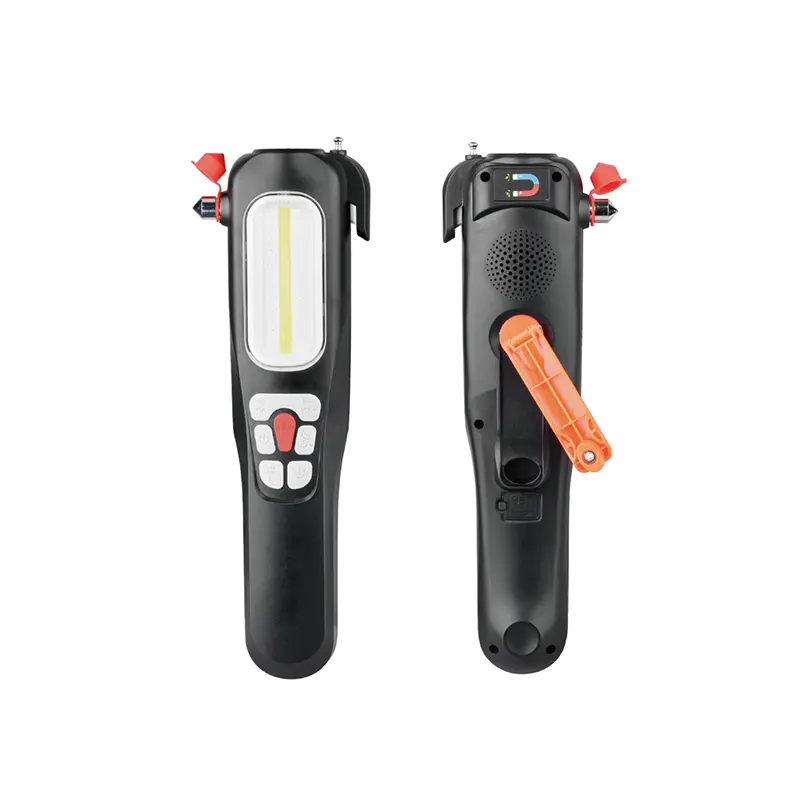 7-in-1 Multifunctional Car Emergency Work Light with Escape Hammer