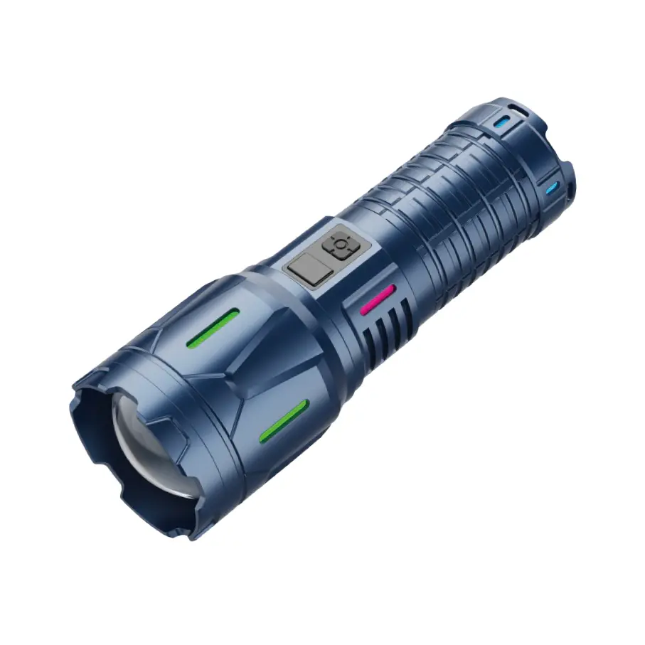 Heavy-Duty 30W LED Rechargeable Tactical Flashlight